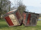 Ernst J. Petras - red twin cube maxi