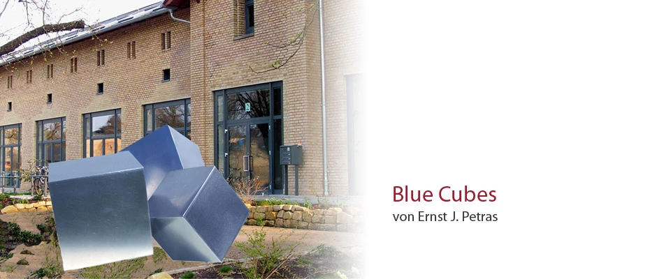 Blue Cubes von Ernst J. Petras Blue Cubes von Ernst J. Petras